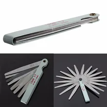 0,02-1,0 мм длина метрический щупа из нержавеющей стали 17 клинок зазор наполнитель толщина измерения макет инструмент