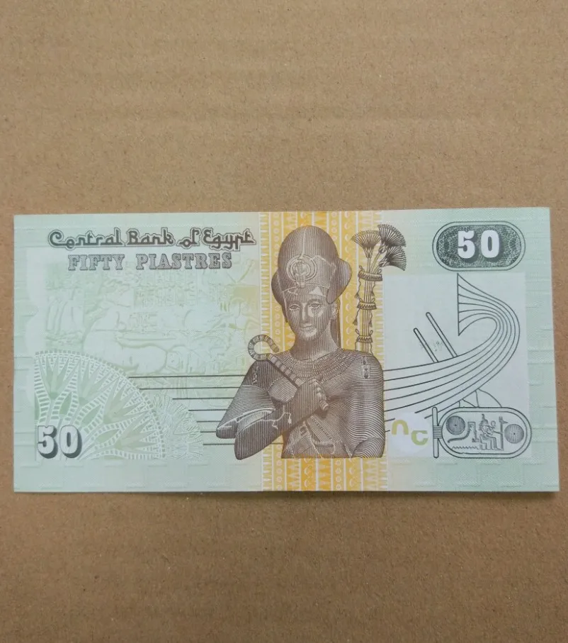 

Fifty Egypt ,100% Real Genuine Comemorative Note,Original Collection