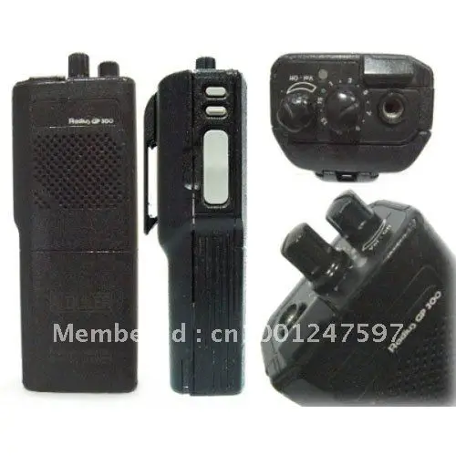 

Free shipping hot sale MOTOLA GP300 VHF/UHF Protable Two-way radio Transceiver Walkie talkie