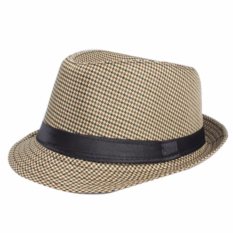 Розничная оптом мужская и женская летняя пляжная шляпа унисекс Солнечный Джаз Гангстерская шляпа