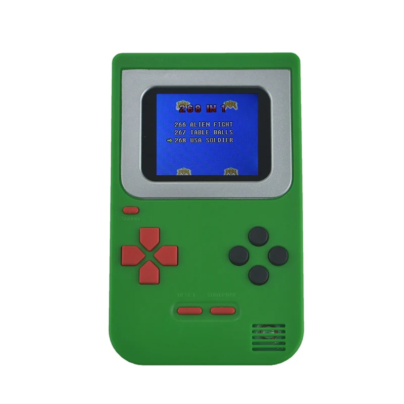 2 Дюймовая портативная игровая консоль со встроенными 268 классическими играми