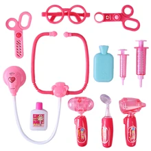 Surwish 12 шт. ролевые игры эмуляция чемодан набор Доктор Стетоскоп Игрушка Набор для детей