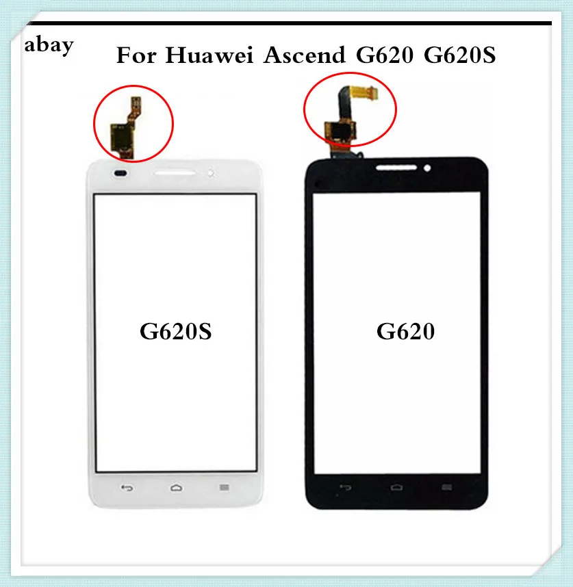 5 0 &quotНовый высококачественный сенсорный экран для Huawei Ascend G620 G620S дигитайзер