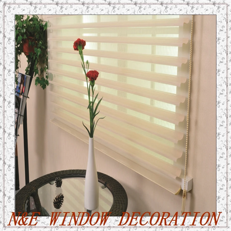 

FREE SHIPPING home decor shangri-la blinds and zebra blinds for window curtain and curtain for living room