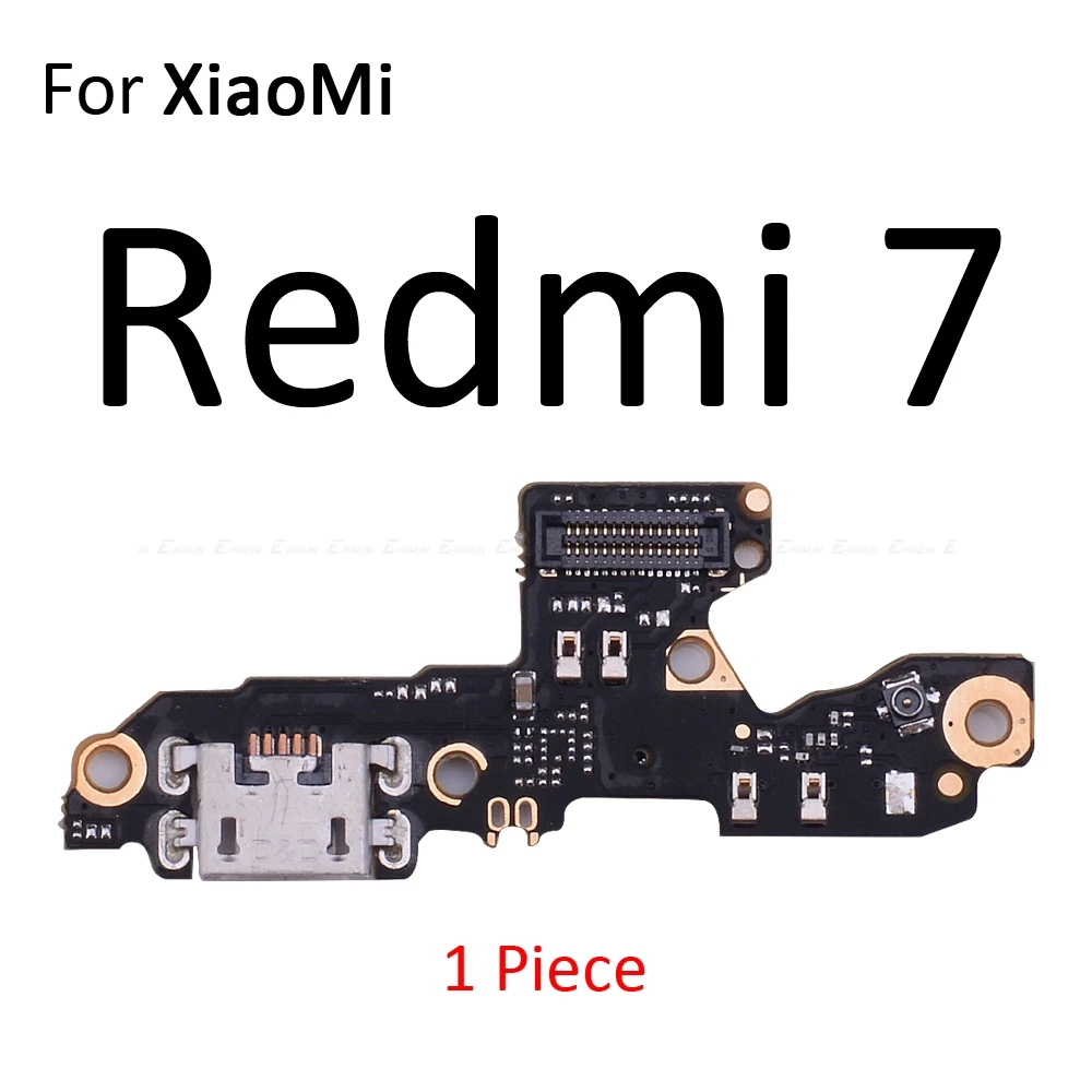 Зарядное устройство Док-станция usb зарядный порт вилка плата с микрофоном гибкий кабель для XiaoMi PocoPhone F1 Redmi Note 7 6 5 Pro Plus 7A 6A S2