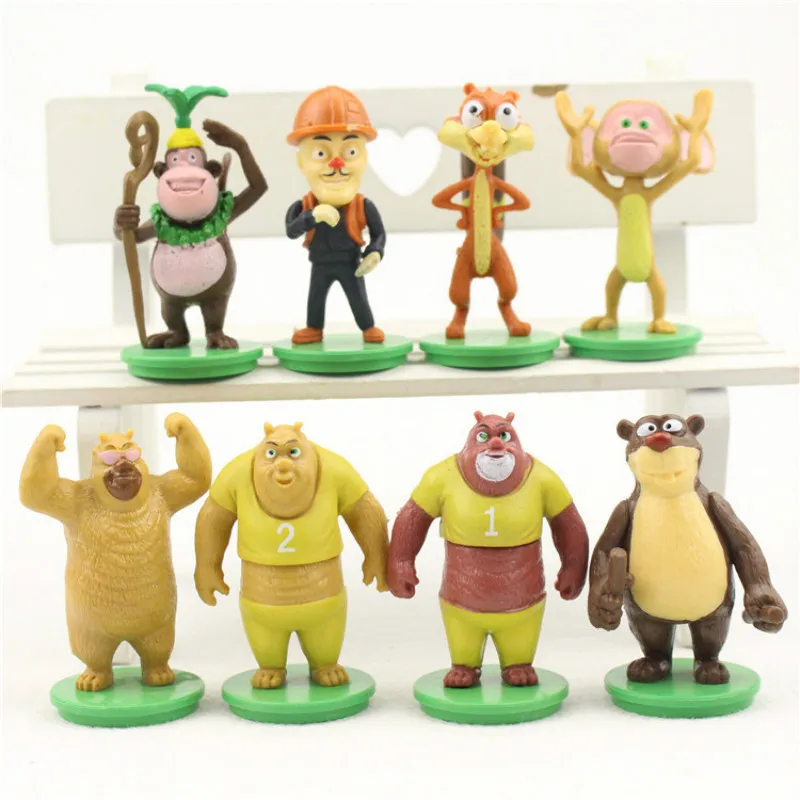 Pedestal Bear Brothers Baldheaded Toys, Dolls, Children