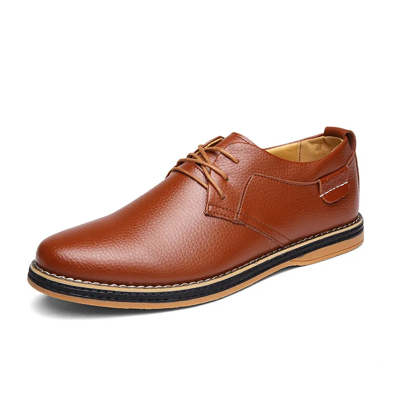 Кожаная обувь мужские лоферы кроссовки мужская обувь повседневная обувь для вождения Осенняя коричневая Обувь Sapato Masculino размер 38-44 - Цвет: Yellow