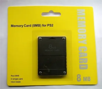 

100pcs lots Top quality Card for PS2 for Playstation 2 for PS2 8MB Memory lowest price on aliexpress
