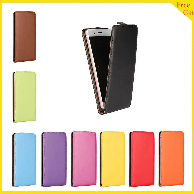 

Original Vertical PU Leather Case Cover For Huawei Ascend P9 Lite P9lite / Huawei P9 Lite Case Flip Phone Back Cover Skin Bag