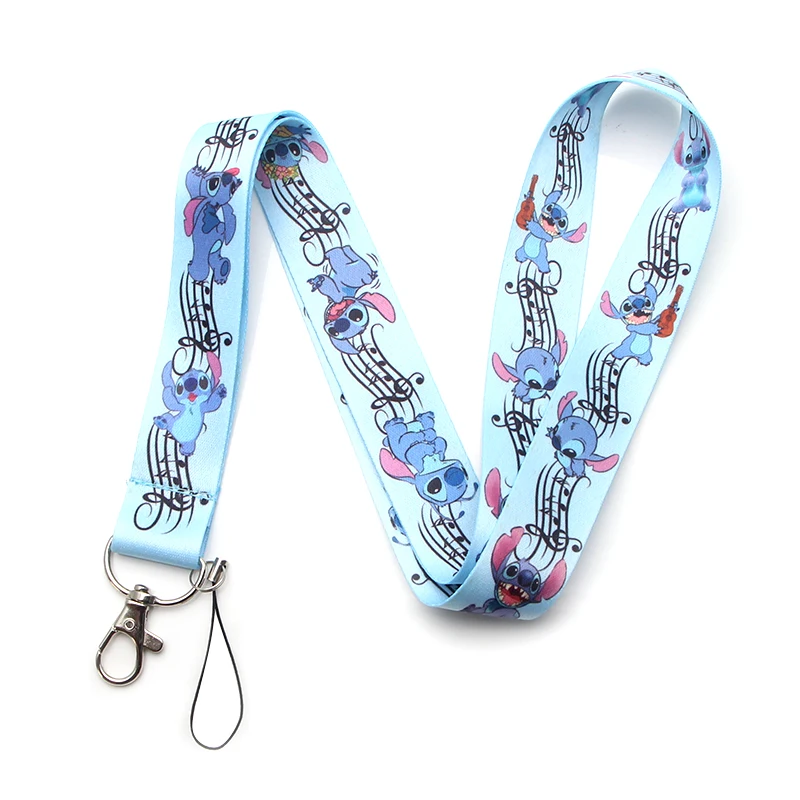 

R101 Singing Stitch Key ID Card Gym Mobile Phone Strap USB Badge Holder DIY Mobile Phone Lanyard