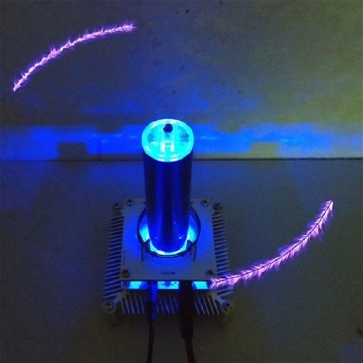 

Electronics Music Coil Plasma Speaker Wireless Transmission Sound Solid Science Toy LED Ion Garland Speaker