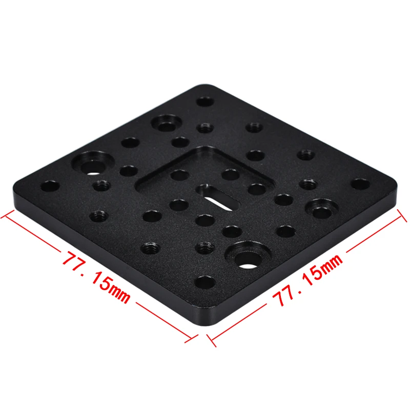 3D Printer Parts Cnc Openbuilds Aluminum Plate Sheet C Beam Gantry Black Metal For Stand Bracket Stamping huismerk kopen in de aanbieding 3D Printer Parts Cnc Openbuilds Aluminum Plate Sheet C Beam Gantry Black Metal For Stand Bracket Stamping huismerk kopen in de aanbieding
