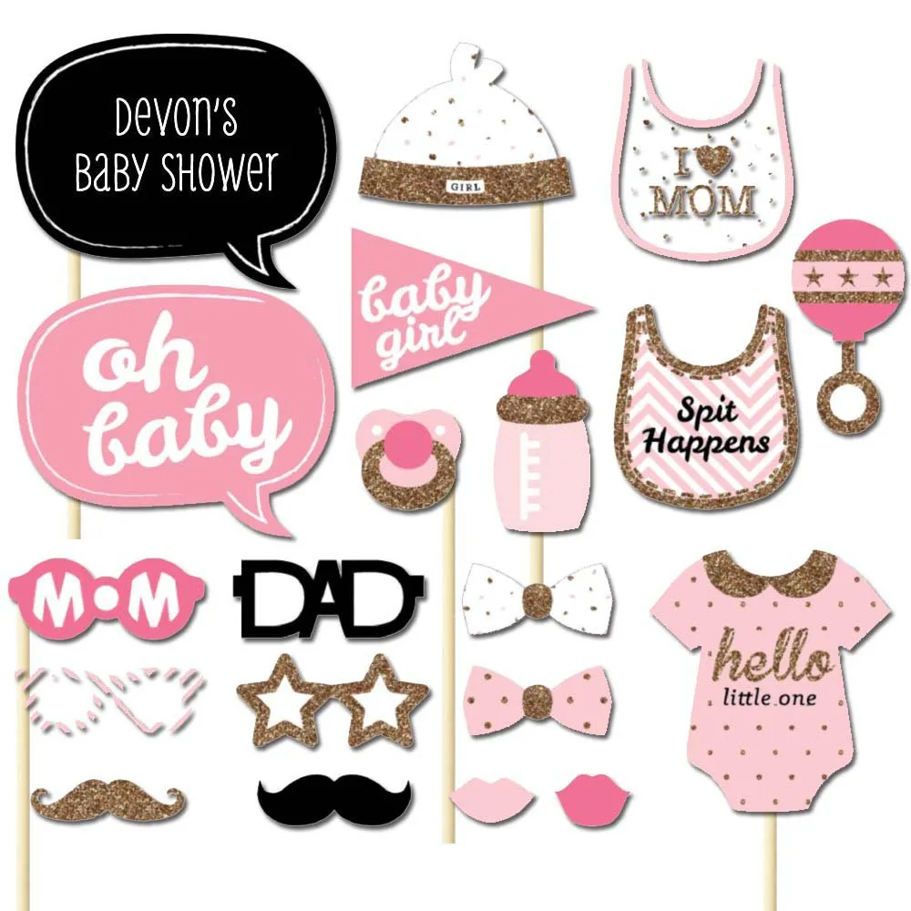 Blue Pink Baby Shower Funny Photo Booth Props It S A Boy I Love Mom Blue Pink Baby Shower Funny Photo Booth Props It S A Boy I Love Mom