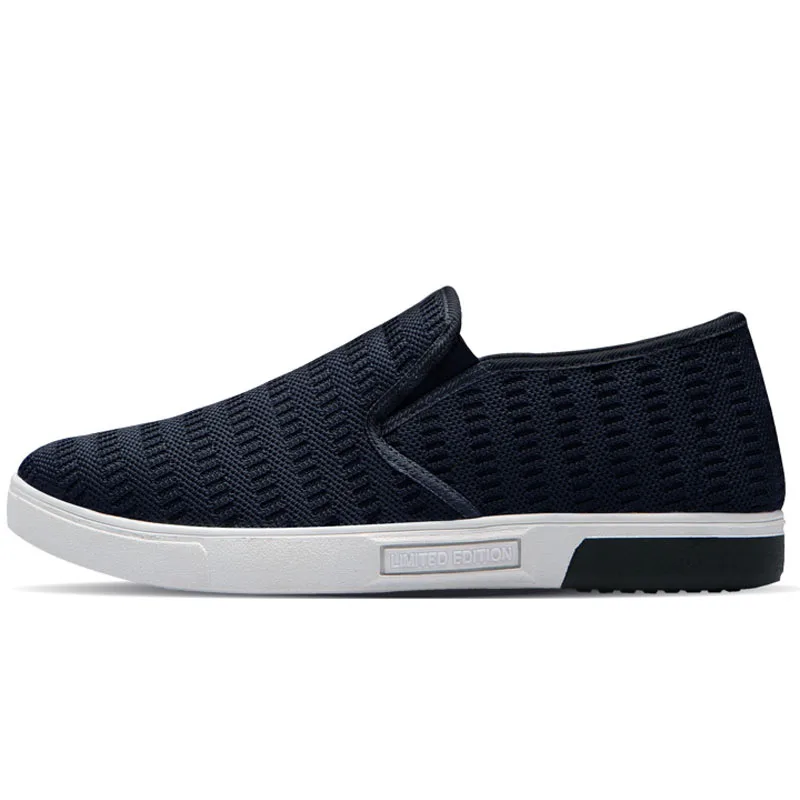 Новые Для Мужчин's SNRD STRIPE Slip-On свет Вес дышащая обувь Sneakers-SN196