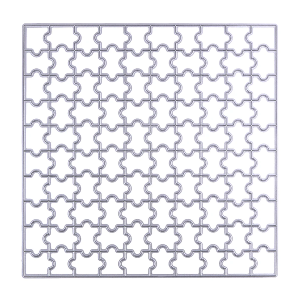 

1pc 150mm Square Puzzle Metal Cutting Dies DIY Scrapbooking Dies Cut Stamp Photo Album Paper Craft Embossing Die Cuts Stencil
