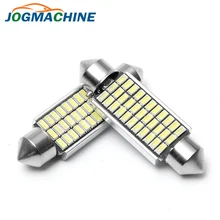 2 шт. 31 мм 36 мм/39 мм/41 мм C5W C10W 18 27 30 33 SMD 3014 Светодиодный гирлянда светильник CANBUS без ошибок авто интерьер купола лампы