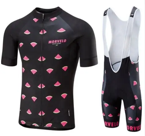 Morvelo bicicleta Team велосипедная одежда из Джерси для горного велоспорта мужские летние с коротким рукавом maillot pro team Ropa Ciclismo комплекты одежды - Цвет: 10