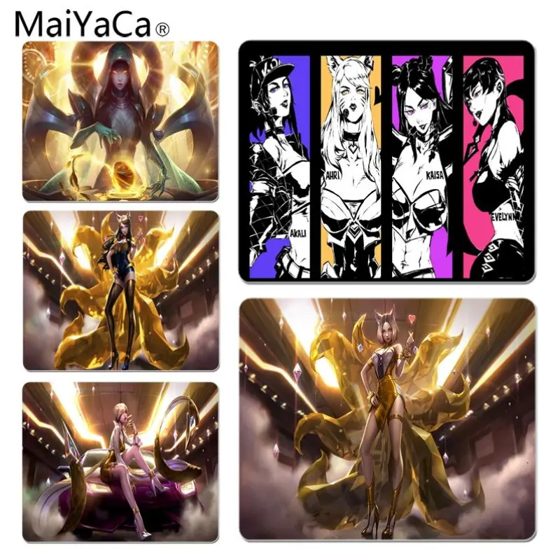 Подарочный коврик MaiYaCa для мальчика LOL виртуальная девушка группа K DA KaiSa