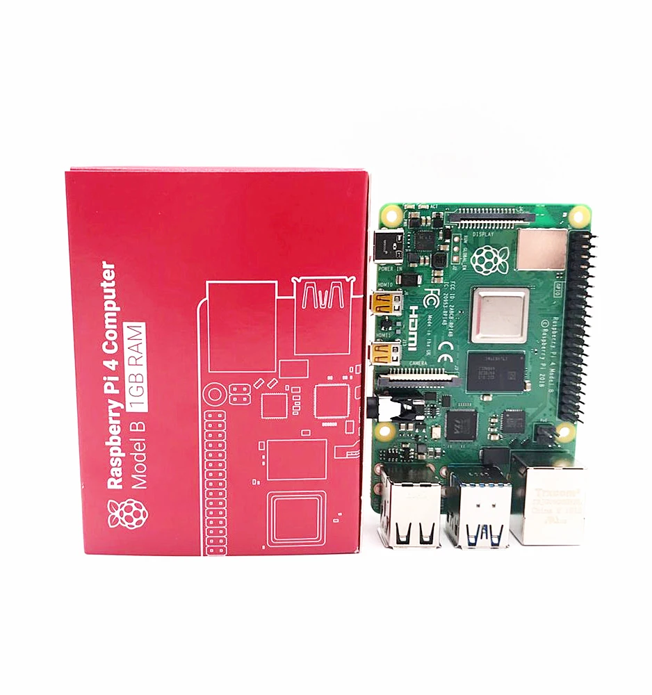 Последние Raspberry Pi 4 Model B с 1/2/4GB Поддержка 2,4/5,0 ГГц WI-FI Bluetooth 5,0