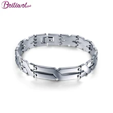 Модные серебряные цветные браслеты и браслеты для мужчин 316L нержавеющая сталь Форма X Ювелирные украшения интимные аксессуары ручной