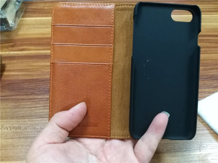 Чехол-бумажник из натуральной кожи Buytalling чехол для iPhone 7 с магнитной застежкой для iPhone7 Funda