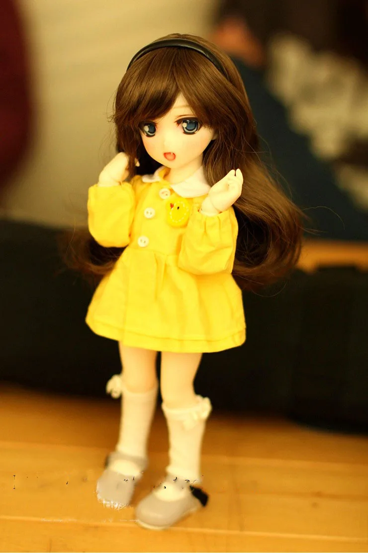 1/6 шкала БЖД малыш милый мультфильм Девушка BJD/SD Смола Рис Кукла. не включены одежду, обувь, парик 16C0062