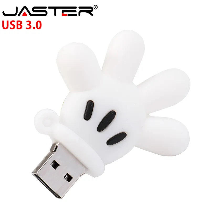 Флеш накопитель USB 3 0 с Микки Маусом 64 ГБ 32 16 8 4 Гб|USB флэш-накопители| |