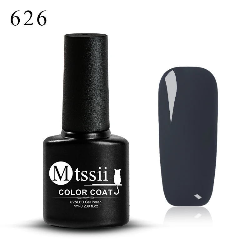 Mtssii 148 цветов 7 мл замачиваемый матовый эмалированный Гель-лак Светодиодный УФ-гель для ногтей лак основа верхнее покрытие дизайн ногтей маникюр - Цвет: BW2330