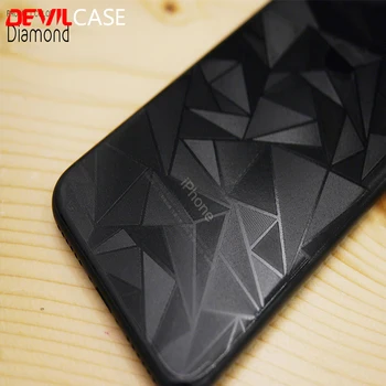 

DEVILCASE Sticker for iPhone 7/7Plus Clear Decoration Back Sticker Film Straight / Cross Hairline Carbon Leather-like Diamond