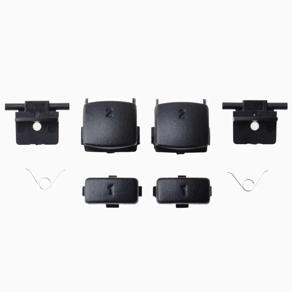 

L1 R1 L2 R2 Trigger Bumper Button with Spring for Dualshock 3 Controller Black