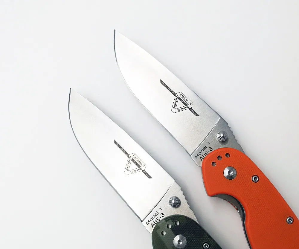  JSSQ RAT Model 1 Folding Knife AUS-8 Blade Combat Pocket Knife Outdoor Camping EDC Tools Survival H
