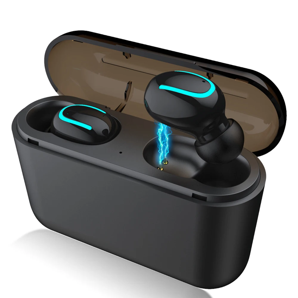 

Wireless Headphones Bluetooth 5.0 Earphone Wireless Earbuds Handsfree Stereo Sound Earphones With Mic For All Smart phone