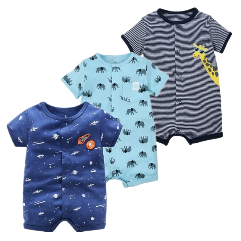summer Rompers Baby boys clothes Short sleeve Boys Cartoon Animal Pajamas Cotton Jumpsuit Baby Girls Clothes Roupas Menino summer Rompers Baby boys clothes Short sleeve Boys Cartoon Animal Pajamas Cotton Jumpsuit Baby Girls Clothes Roupas Menino