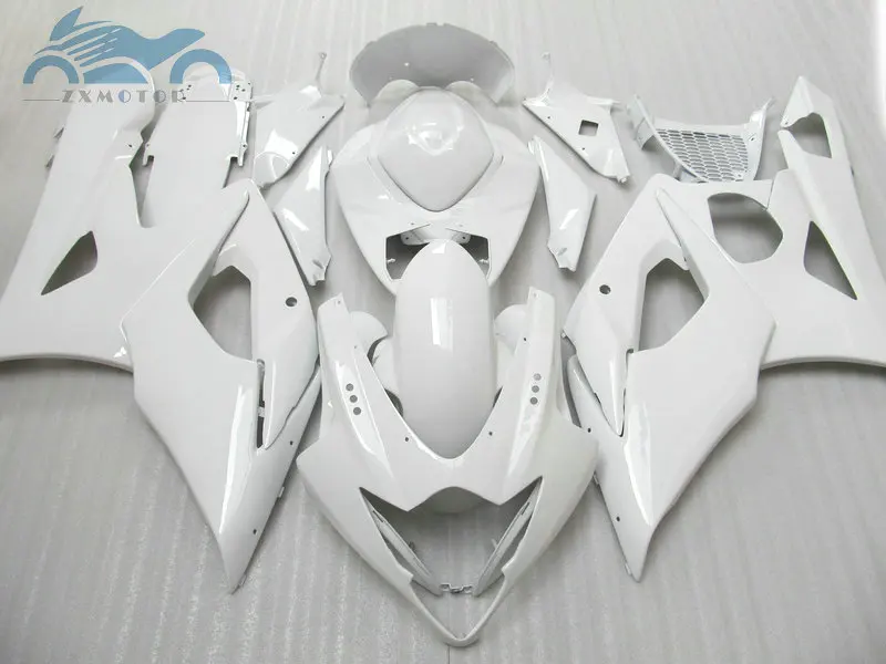 Обновите комплект обтекателей для Suzuki GSXR 1000 2005 2006 GSXR1000 ABS Спортивная дорожная Обтекатели набор 05 06 K5 K6 белый HQ32