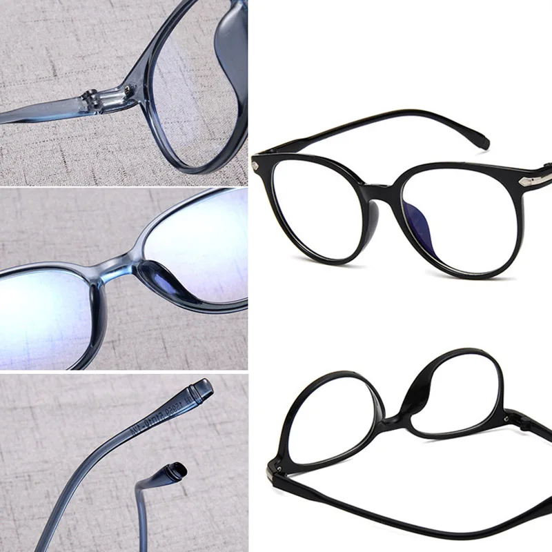 Women Spectacle Optical Frame Glasses Clear Lens Lady Vintage Computer Anti-Radiation Eyeglasses TY53