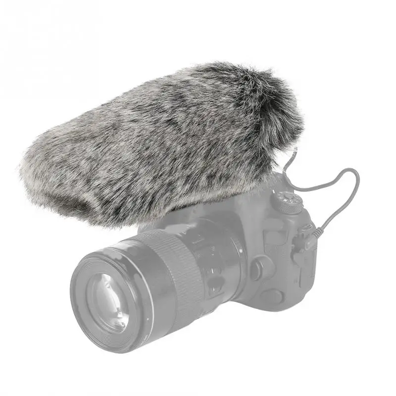 

VBESTLIFE Professional Windproof Windshield Windscreen muff for Rode Videomic Video Microphone Full Wind Cover