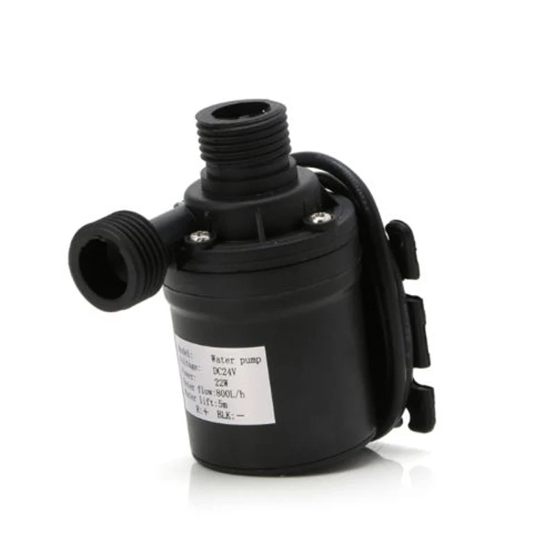 

DC 12/24V 800L/H Brushless Motor Submersible Water Pump Electric Heat Resistant