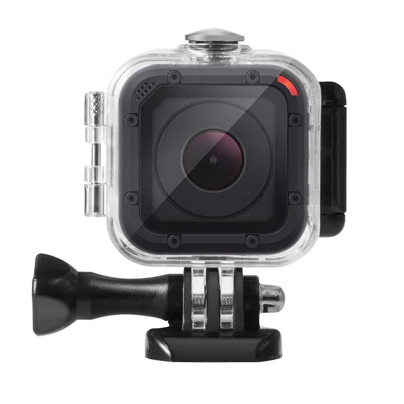 Для экшн-Камеры Gopro Hero 5 4 Session Водонепроницаемый защиты Корпус чехол для дайвинга на глубину до 45 м защитный кожаный чехол для Gopro Hero5 Hero4 Камера