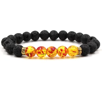 Bracelet 7 Chakras Pierre De Lave