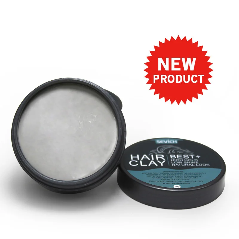 Strong Hold Hair Styling Clay Gel For Men Hairstyles Wax Matte
