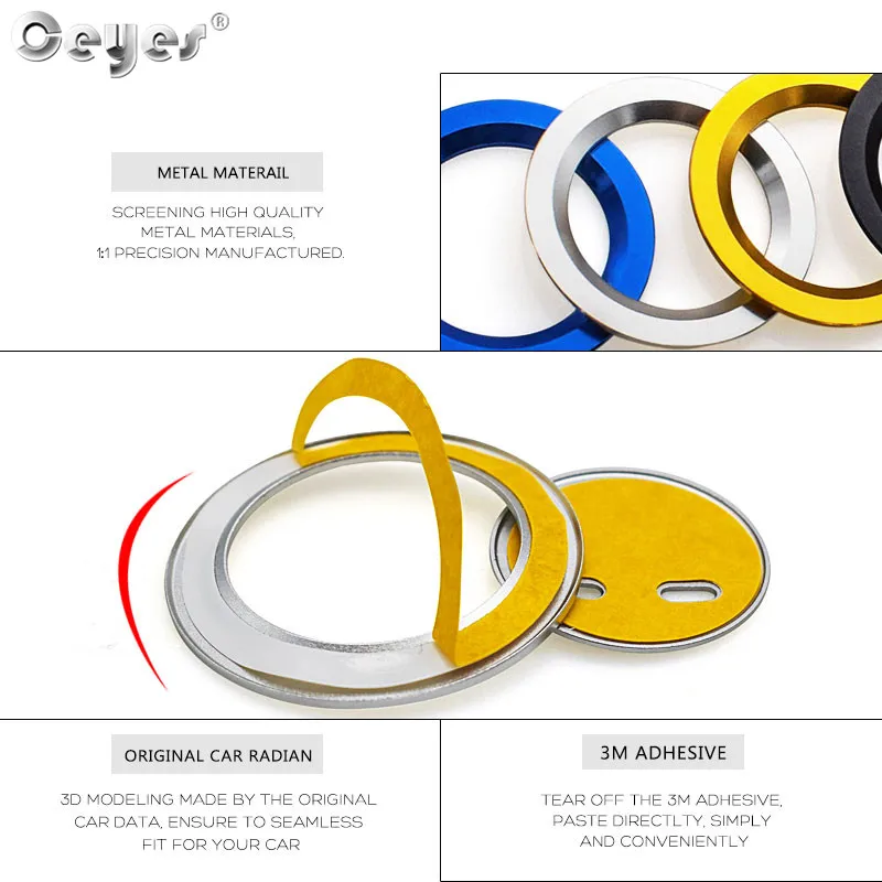 Start Engine Button Ring for CADILLAC (17)