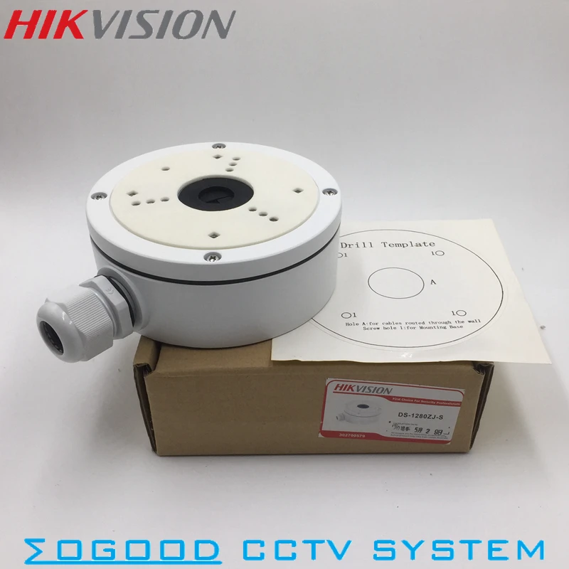 Hikvision DS 1280ZJ S распределительная коробка для купольной камеры из алюминиевого