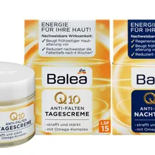 Balea, Германия Q10 дневной крем против морщин+ крем ночной крем с витаминами и уменьшает морщины против мимических морщин, средство по уходу за кожей регенерирующий крем веганских материалов