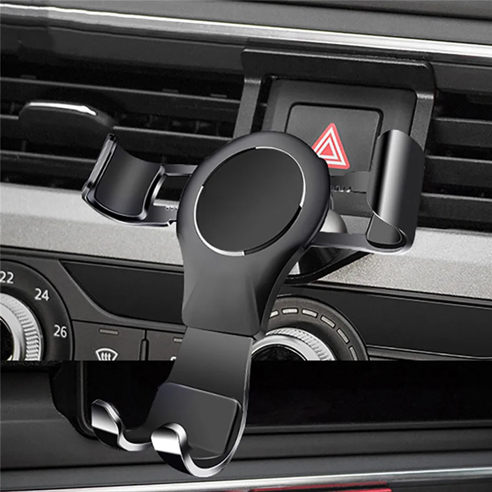 

Magnetic /Gravity Car Phone Holder for Audi 17-19 A4L/ A5 Car Air Vent Outlet Mobile Phone Stand Mount Holder 360 Degree Rotary