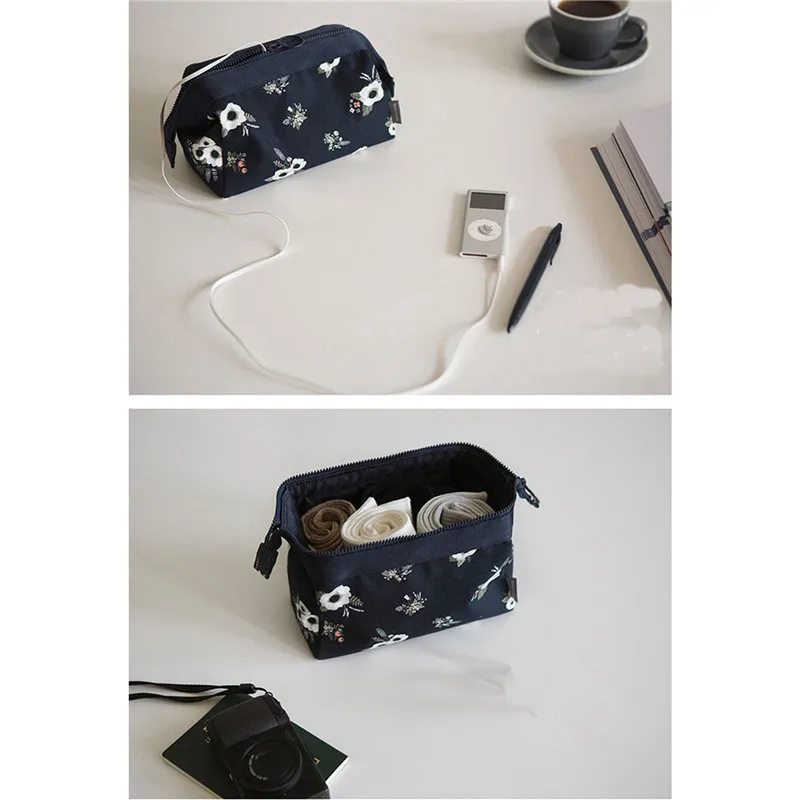 Vogvigo Flamingo Feather Cosmetic Coin Bag Girl Beauty Brush Pouch Toiletry Kit Cat Purse Makeup Pouch Travel Organizer Bag