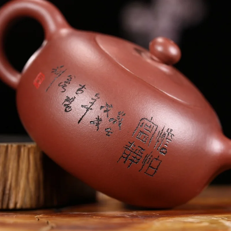 Изготовитель: Zhang Yiquan ручной раздетый красно красный садовый горшок с драконом из