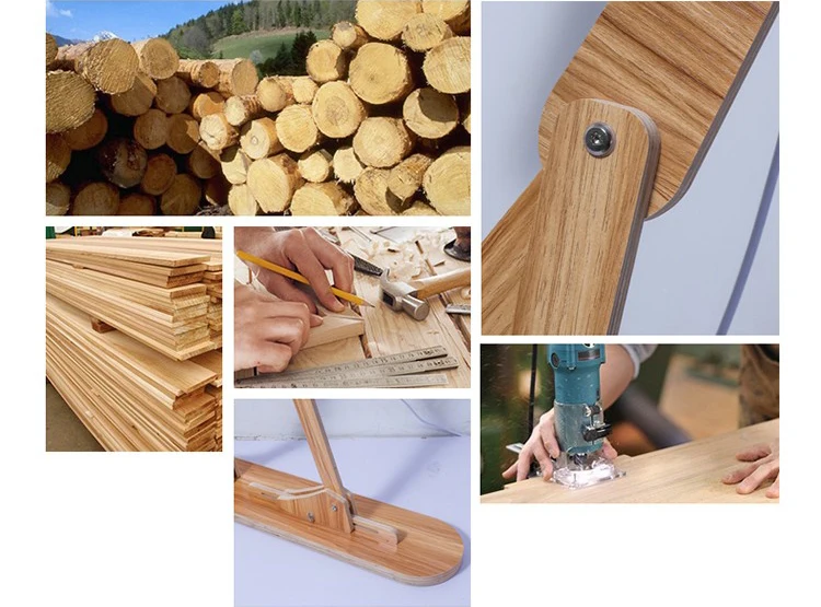 Creative Human Figure Floor Lamps Wooden Log Fabric Stand Light Living Room Bedside Piano Lighting Nordic E27 Standing Lights (3)