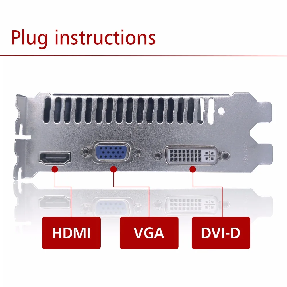  Graphic Card PCI-E 16X GTX750 GPU 2G DDR5 for nVIDIA Geforce Original chip Computer PC Video card