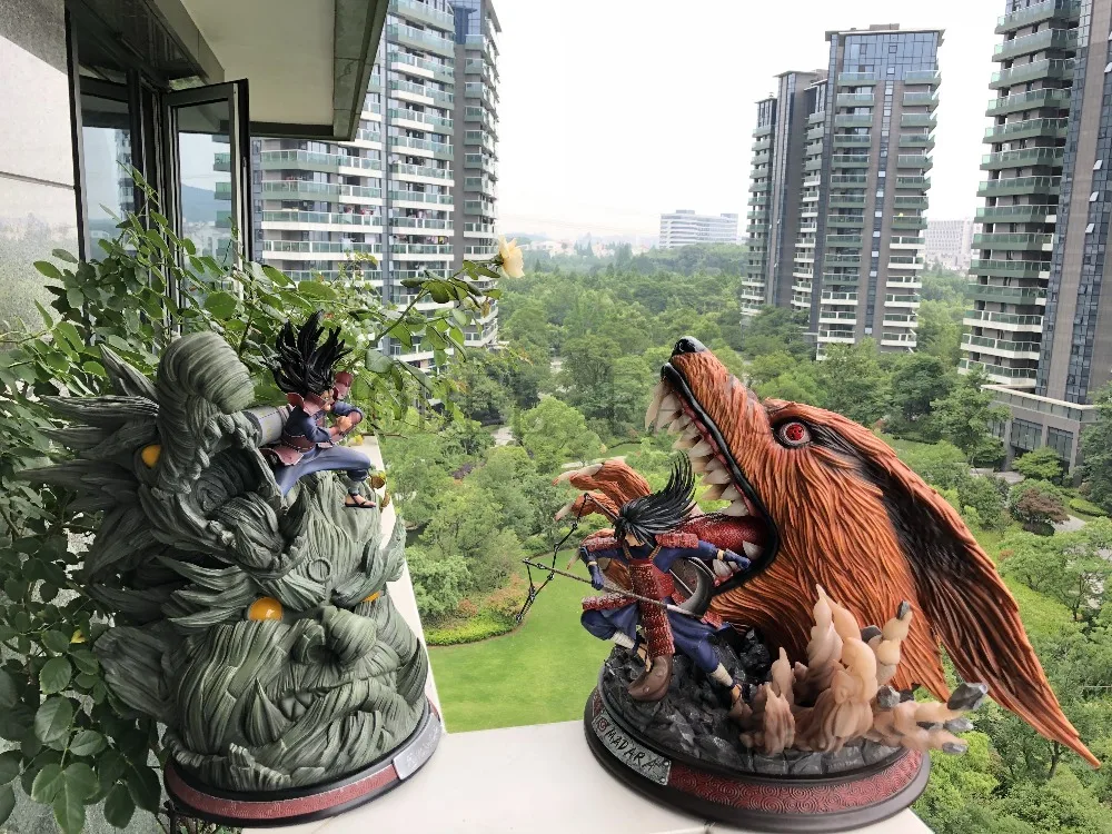 Japanese, Anime Figures, Plush Top Studio Naruto Uchiha Madara Kyuub