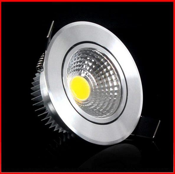 

1pcs ac110v 220v Dimmable Led downlight light COB Ceiling Spot Light 3w 5w 7w 9w ceiling recessed Lights Indoor Lighting